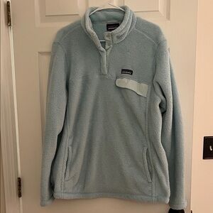 Patagonia Women's Light Blue Zip-Up Jacket